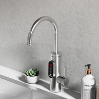 En gros 220V 3300W Offre Spéciale Robinet D'eau Chaude Instantanée Robinet De Chauffage De L'eau Électrique Avec Bec Flexible Chauffe-Eau