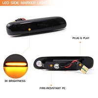 Nouveaux Feux Clignotants Latéraux Dynamiques à LED pour BMW Série 3 E46 Berline Coupé Compact Cabriolet Touring