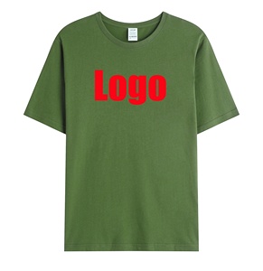 เสื้อยืดแขนสั้นของผู้ชาย260กรัมพิมพ์ลายโลโก้แบบกำหนดเองผ้าฝ้าย100% และโพลีเอสเตอร์ระเหิดเปล่า - Product Image 5
