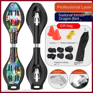 Nuevo Patinete de Dos Ruedas con Diseño de Dragón, Patineta Portátil para Niños y Adultos, Vitality Snake Board - Product Image 3