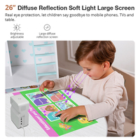 Projecteur vidéo intelligent Hotack D071 Full HD pour cinéma maison, projecteur portable à courte focale pour bureau, éducation et jeux