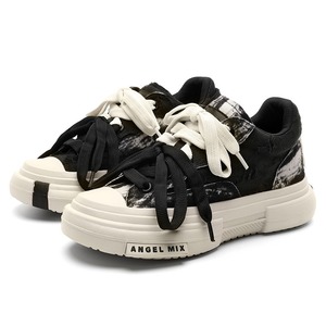 <b>Canvas</b> shoes 7CM invisible height-increasing soles suitable men women retro thick-soled unique trendy casual sneaker couples - Product Image 5