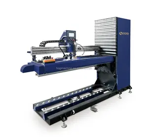 HOGI Longitudinal straight line seam welder machine for thin-wall metal tank Cylinder duct welding