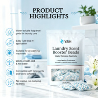 Capsules de parfum solides écologiques jetables et hydrosolubles pour vêtements, douces et longue durée