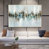 100% peint à la main peinture à l'huile abstraite paysage peintures sur toile mur Art photos pour chambre salon décoration de la maison