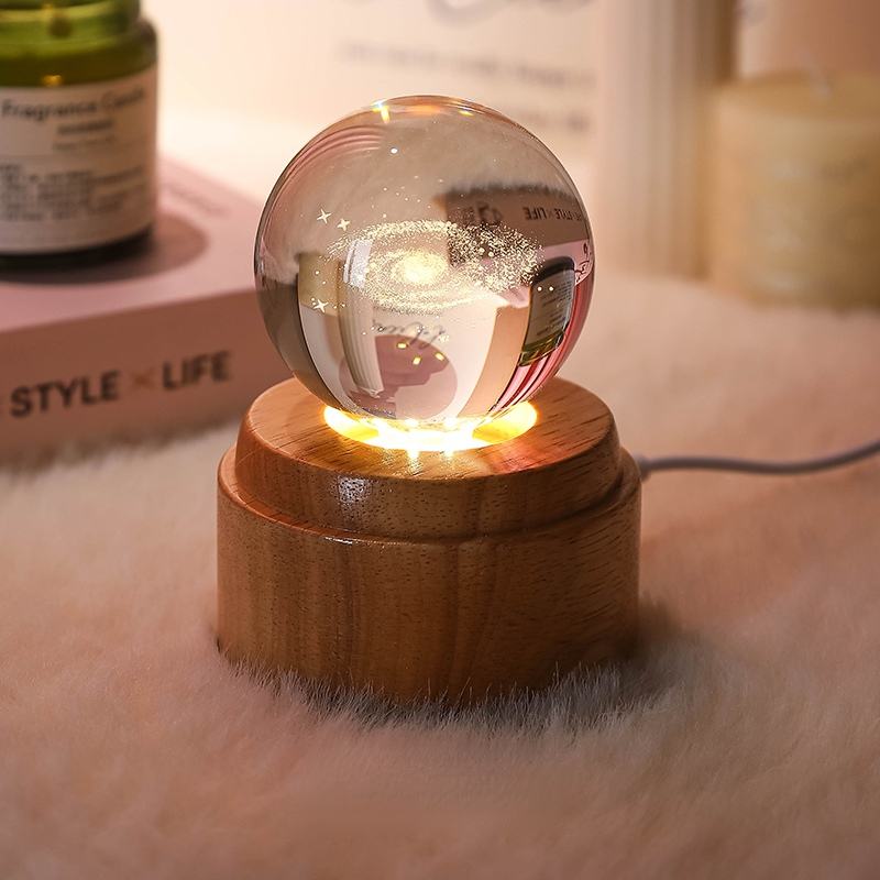 galaxy{60mm+rotating wooden base}