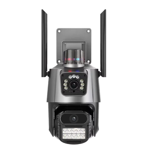 Cámara de Seguridad WiFi para Exteriores, Resistente al Agua, 6MP, 4K, Seguimiento Automático, Lente Dual, Inalámbrica, PTZ, CCTV, Audio Bidireccional - Product Image 1