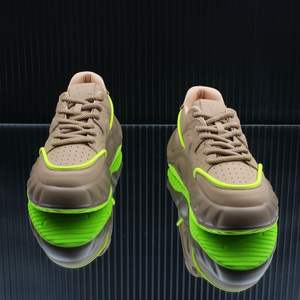 पुरुषों के जूते 2024 सफेद मोटी वृद्धि की प्रवृत्ति आकस्मिक खेल जूते - Product Image 4