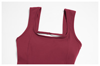Combinaisons longues moulantes sans manches de style populaire, couleur unie, pour le sport et le fitness