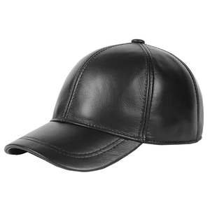 Gorra de 5 Paneles de Cuero PU para Hombre y Mujer, Estilo Deportivo y Formal con Diseño de Visera para Escenarios de Negocios - Product Image 3
