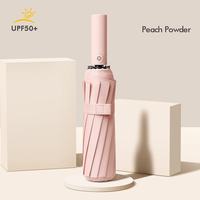Vente en gros Parapluie de golf automatique de qualité commerciale avec impression de logo personnalisée ouverture/fermeture pas à pas rétractation anti-rebond