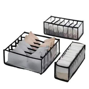 Organisateur de vêtements lavable Jeans compartiment boîte de rangement pliable placard tiroir organisateur vêtements tiroir