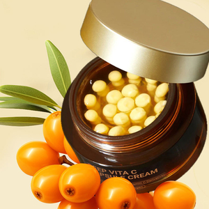 <span class=keywords><strong>Crema</strong></span> <span class=keywords><strong>Viso</strong></span> Personalizzata OEM/ODM con Vitamina C Concentrata 55g, Schiarisce la Pelle, Uniforma il Tono, Illumina il Colore della Pelle - Product Image 3