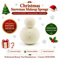 Éponge de maquillage JLY, éponge de beauté, houppette cosmétique, utilisation humide et sèche, éponge pour fond de teint, PU hydrophile, vente en gros OEM ODM