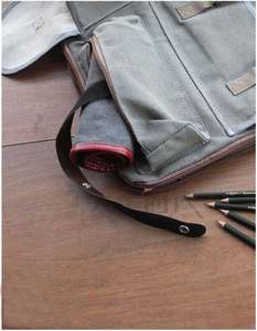 Sac à bandoulière multifonctionnel pour dessin, croquis et peinture (gris) - Échantillon gratuit - Product Image 4