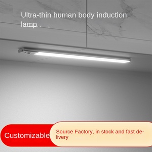 Ultra-Thin Rechargeable Wireless LED Night Light <strong>Motion</strong> <strong>Sensor</strong> Closet Lighting Home Cabinet Kitchen Stair Room Use ACryl
