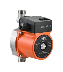 High compact impeller canned motor heating circulation pump