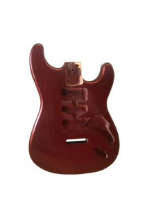 Cuerpo de guitarra eléctrica ALDER de 3 piezas, acabado pintado, para principiantes, 6 cuerdas, muestras disponibles en varios colores - Product Image 4