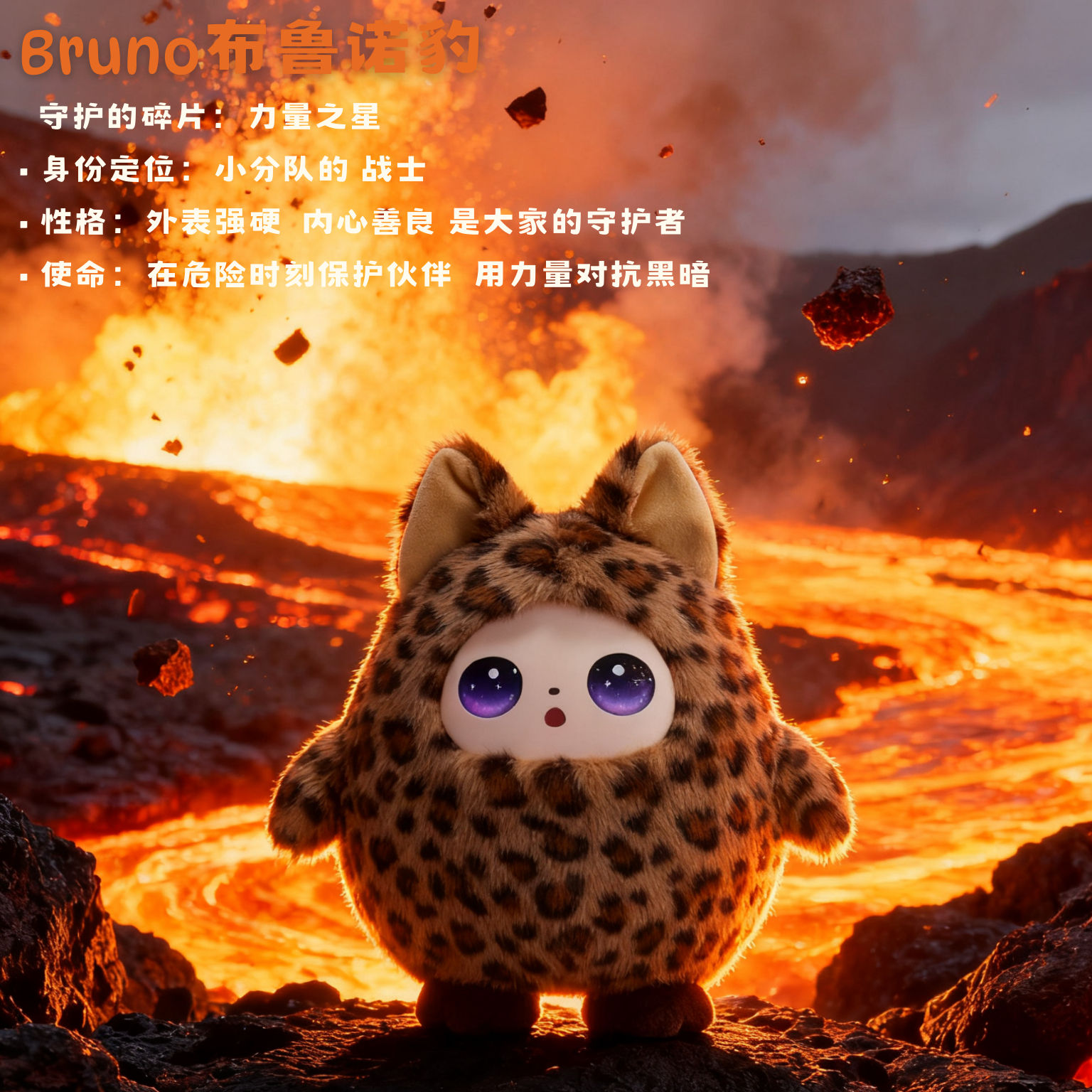 Bruno léopard-version wifi (universel pour une utilisation à l'étranger)