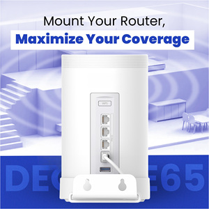 Supporto a Parete in Lega di Alluminio Durevole per TP-Link Deco BE63/BE65/BE67/BE68/HB410/BE10000/BE11000/BE14000 Mesh Wi-Fi 7 Bianco Confezione da 3 - Product Image 4