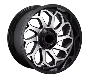 Multi-Speichen tiefkonkaves Design 17 20 Zoll Offset Gelände 4x4 SUV Lkw-Leichtmetallräder für PickupJeep 17 20 Zoll Felge 5x127 6x139.7