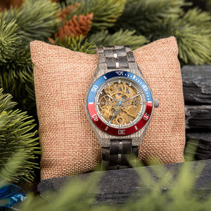 ボボバードファッション自動トップセラーモデル機械式防水時計カスタムウッドマンウォッチ - Product Image 3