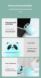 Trong Kho USB Cắm <span class=keywords><strong>Mini</strong></span> Red Panda Độ Ẩm Dễ Thương Phim Hoạt Hình Pet Thiết Kế Siêu Âm Hương Liệu Tiếng Ồn Thấp Phòng Ngủ Di Động - Product Image 5