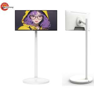 Tablette <span class=keywords><strong>la</strong></span> plus populaire de 24 27 32 pouces à écran tactile Smart <span class=keywords><strong>TV</strong></span> Display <span class=keywords><strong>Mobile</strong></span> Portable Touch Screen Smart <span class=keywords><strong>TV</strong></span> On Wheels - Product Image 1