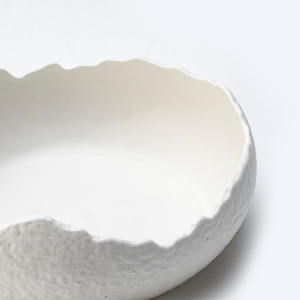 YAYU ad alta temperatura pietra Vintage Texture Hotel bianco stoviglie insalata Dessert piatto profondo <span class=keywords><strong>piatti</strong></span> in ceramica nera per ristorante - Product Image 5