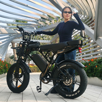 X80 Ultra 电动自行车 20*4 英寸 V20 Pro 越野车 欧洲库存自行车 全避震电动山地车 电动自行车 电动自行车