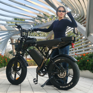 X80 <strong>Ultra</strong> <strong>Ebike</strong> 20*4 Inch V20 Pro Fatbike Eu Stock Bike Full Suspension Electric Mountain Bike Electric Bicycle E Bike - Product Image 4