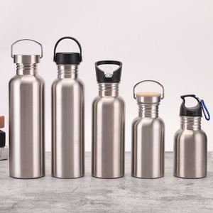 Bouteilles d'eau à large ouverture avec logo personnalisé, en acier inoxydable, à double paroi, isolées sous vide, gourde isotherme sport - Product Image 4