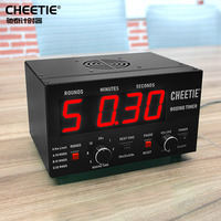Minuteur numérique de boxe, horloge de combat, équipement de sparring, minuteur LED pour salle de boxe, équipement d'entraînement d'arts martiaux