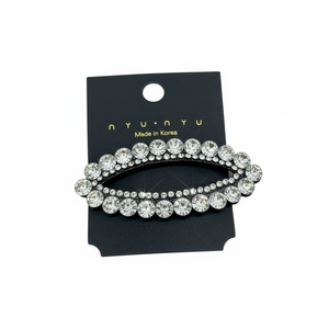 Vendita calda mollette di moda Vintage per le donne semplici perle scintillanti strass acrilico con paillettes all'ingrosso mirato per le ragazze - Product Image 2