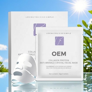 <span class=keywords><strong>Mascarilla</strong></span> Facial de Colágeno Bio Real, OEM/ODM, Hidratación <span class=keywords><strong>Intensa</strong></span> de la Piel, Rejuvenecimiento, Antienvejecimiento, Blanqueamiento, Mascarillas Faciales Orgánicas - Product Image 6