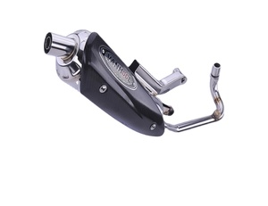 Accesorios para Motocicletas <span class=keywords><strong>de</strong></span> Alto Rendimiento, Tubo <span class=keywords><strong>de</strong></span> Escape <span class=keywords><strong>de</strong></span> Acero Inoxidable para Motocicleta, Silenciador para Piaggio Vespa 150 Vespa 300 - Product Image 1