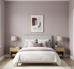 Panneau mural décoratif en SPC à texture tissu, anti-collision, imperméable, ignifuge, design moderne pour chambre, escalier, salle <span class=keywords><strong>de</strong></span> sport - Product Image 2