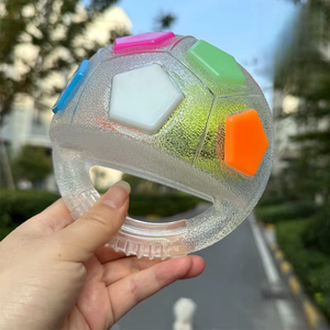 Juguete Masticable para Perros de TPR Moderno y Duradero, Pelota Interactiva para Jugar a Buscar, Resistente a Mordeduras, Pelota de Mano para Entrenamiento de Border Collie y Corgi - Product Image 4