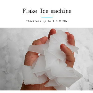 200kg nóng bán thương mại Flake Ice Maker Máy cắt tuyết Flake Máy Làm Đá cho thị trường hải sản Cá - Product Image 5