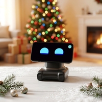 Robot de Juguete Inteligente Looi AI Blanco, de Plástico, Recargable, con Batería, para Niños, Compañero IA para Teléfonos Móviles y Escritorios