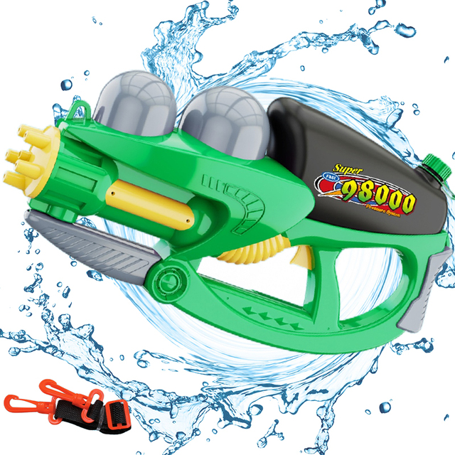 Wholesale High Pressure Big Size Water Gun Sprinkle Toy Gatling Manual Water Blaster Long Range Ultimate Battle for Outdoor Fun