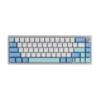 EPOMAKER Galaxy65 Keyboard Mekanik Aluminium Penuh 65% Triple Mode Nirkabel Gasket Mount Hot-swap RGB PBT untuk Gaming/Pemrograman