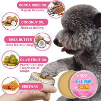 Outil de toilettage naturel pour animaux de compagnie Baume revitalisant pour les pattes de chien Beurre de karité pour les soins de la peau des pieds Protège les pattes de réparation pour l'aventure printanière