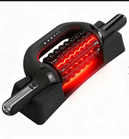 Masajeador Corporal Profesional con Terapia de Luz Roja, Función Musical, Batería de Litio Recargable, Motor sin Escobillas, para Músculos