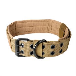 Luxe Tactische Stijl Zware Hondenhalsbanden En Riemen Met Metalen Gesp Op Maat Logo Voor Grote En Brede Honden Groothandel - Product Image 4