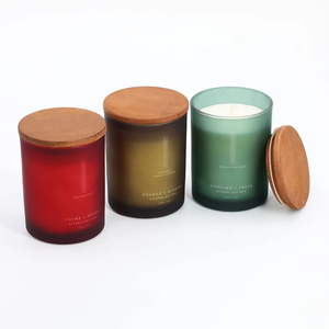 Juego de regalo de velas de lujo perfumadas al por mayor, velas perfumadas de recuerdo personalizadas impresas, velas de cera de soja perfumadas - Product Image 4