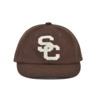 Casquette en laine personnalisée avec applique en feutre, casquette de baseball vintage en laine à visière courte, casquette de baseball à 6 panneaux, chapeau d'hiver en laine pour homme