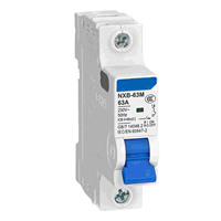 Interruptor de Circuito de Protección Doméstica XB-63M Zhongdianhuatong 3P Tipo C Magnético Simple 6kA 4kV 400V 1A 6A con Certificación CE/CCC