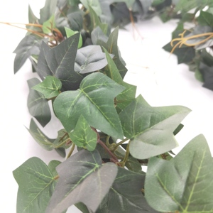 Ivy Chất Lượng Cao Trang Trí Hoa Vòng Hoa Và Cây Nhân Tạo Ivy Lá Treo Dây Leo Cây Nhân Tạo Ivy Mũ - Product Image 6