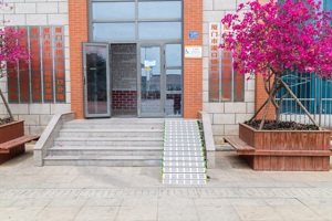 Nhôm Xe Lăn Di Động Tải Dốc Cho Nhà - Product Image 2